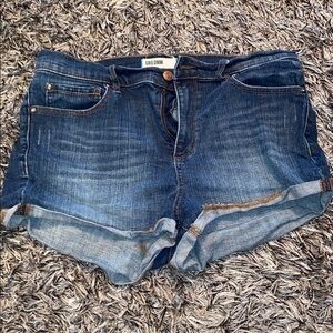 High waisted Garage Denim stretch shorts size 11.